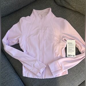 Women's lululemon define cropped Nulu sweet pink